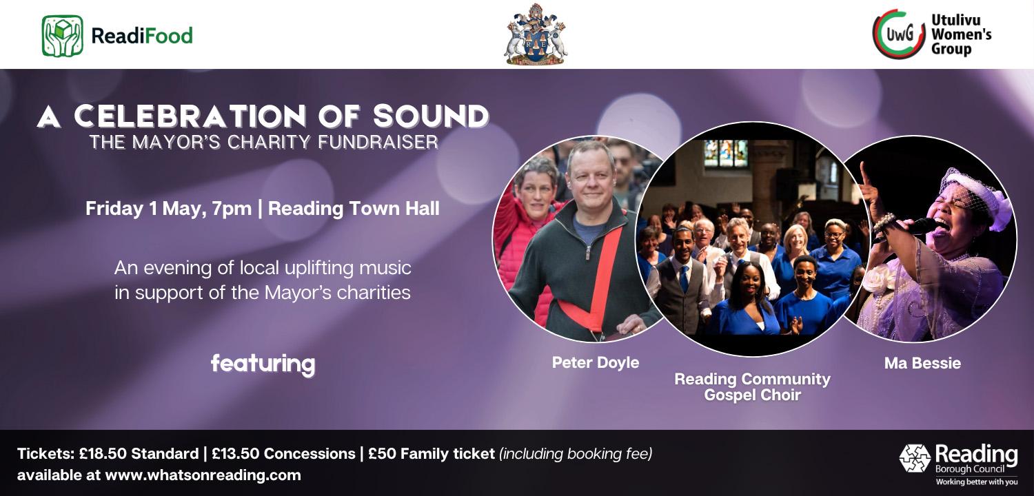 Promotional banner for A Celebration of Sound