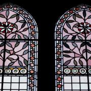 Alfred Waterhouse Stained Glass Windows